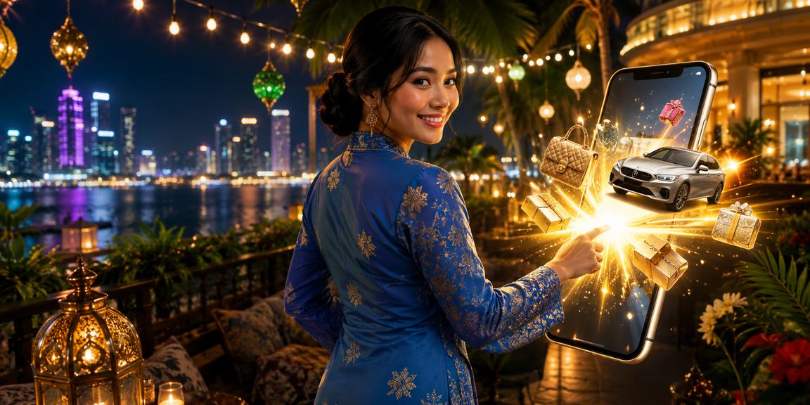 Pengguna wanita dari Johor Bahru bermain kasino dalam talian 325 dengan selamat
